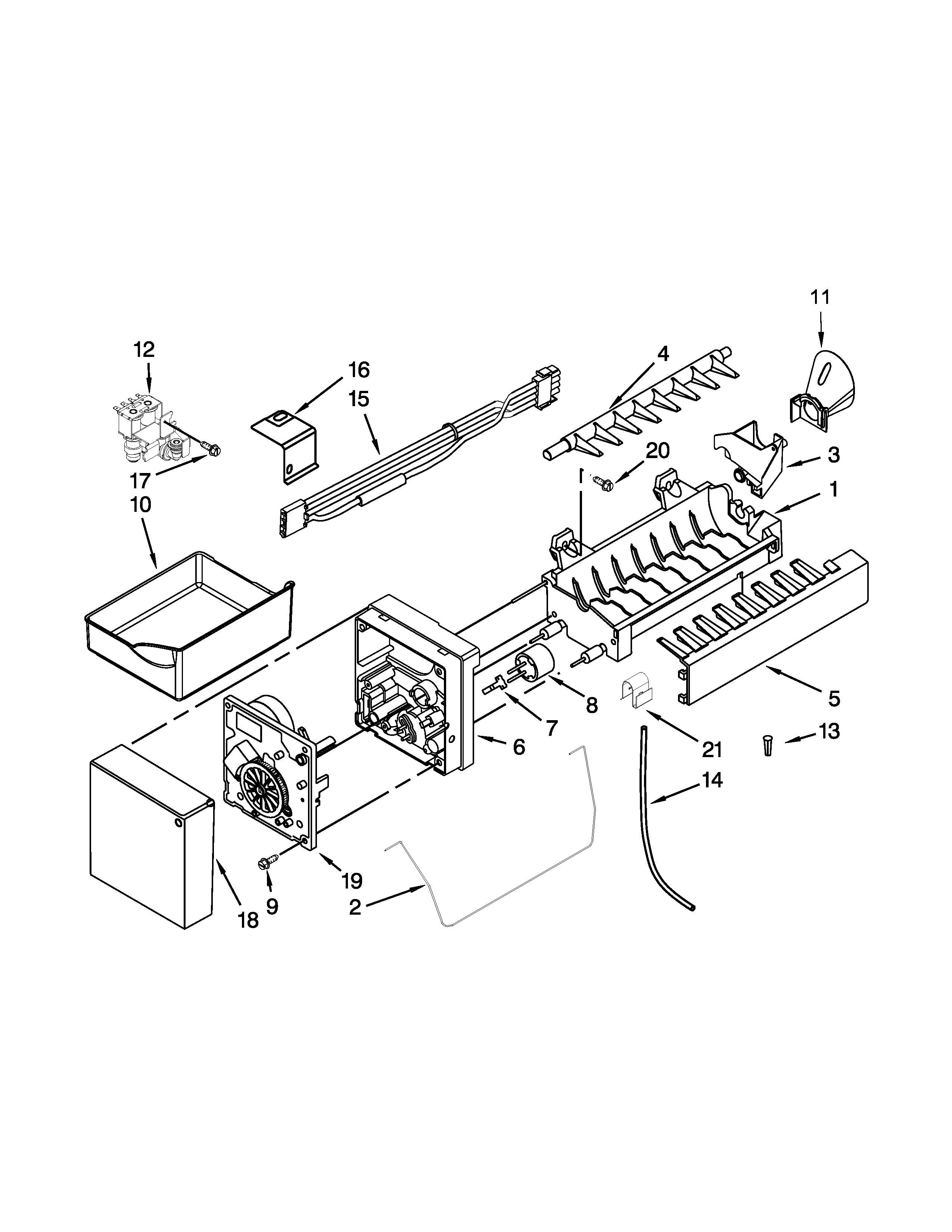 Ice maker parts