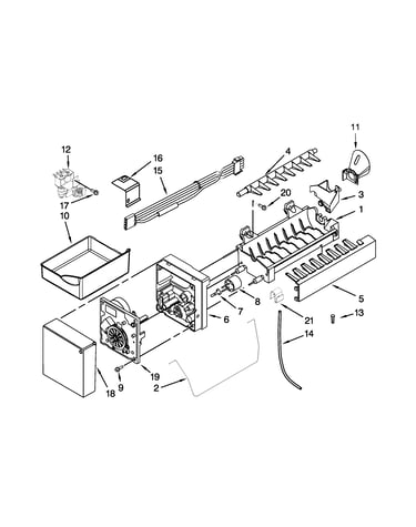Ice maker parts
