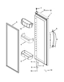 Refrigerator door parts