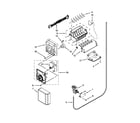 Whirlpool WRS576FIDW00 ice maker parts diagram