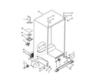 Whirlpool WRS586FIDH00 cabinet parts diagram