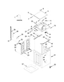 Top and cabinet parts
