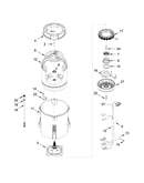 Motor, basket and tub parts