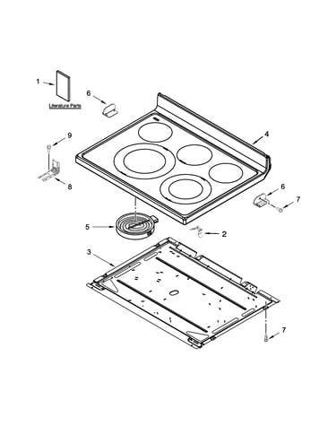 Cooktop parts