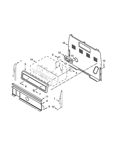 Control panel parts
