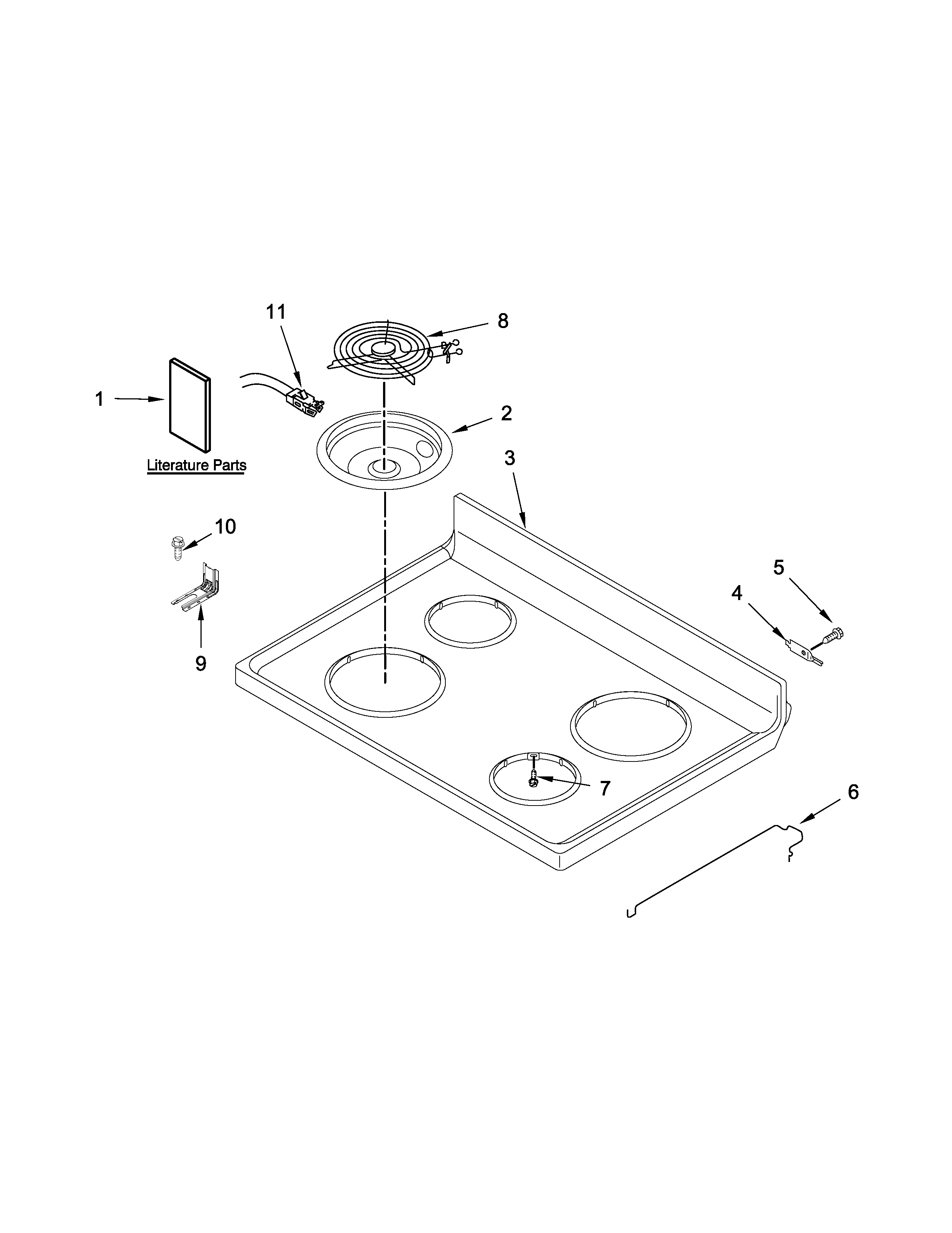COOKTOP PARTS