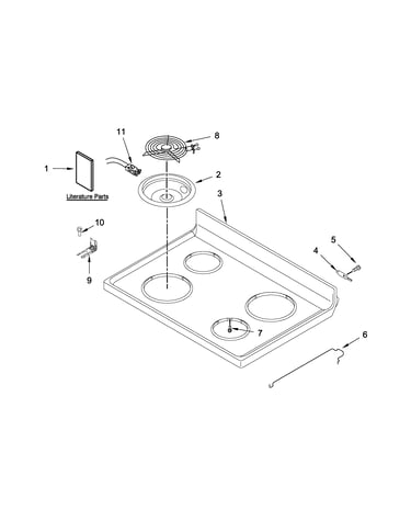 Cooktop parts