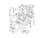 Whirlpool WFC340S0EB0 chassis parts diagram