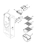 Freezer liner parts