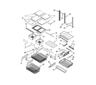 Ikea IX6HHEXDSM01 shelf parts diagram