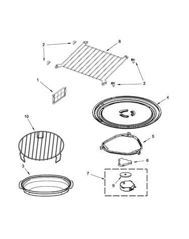 Turntable parts