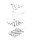 Internal oven parts