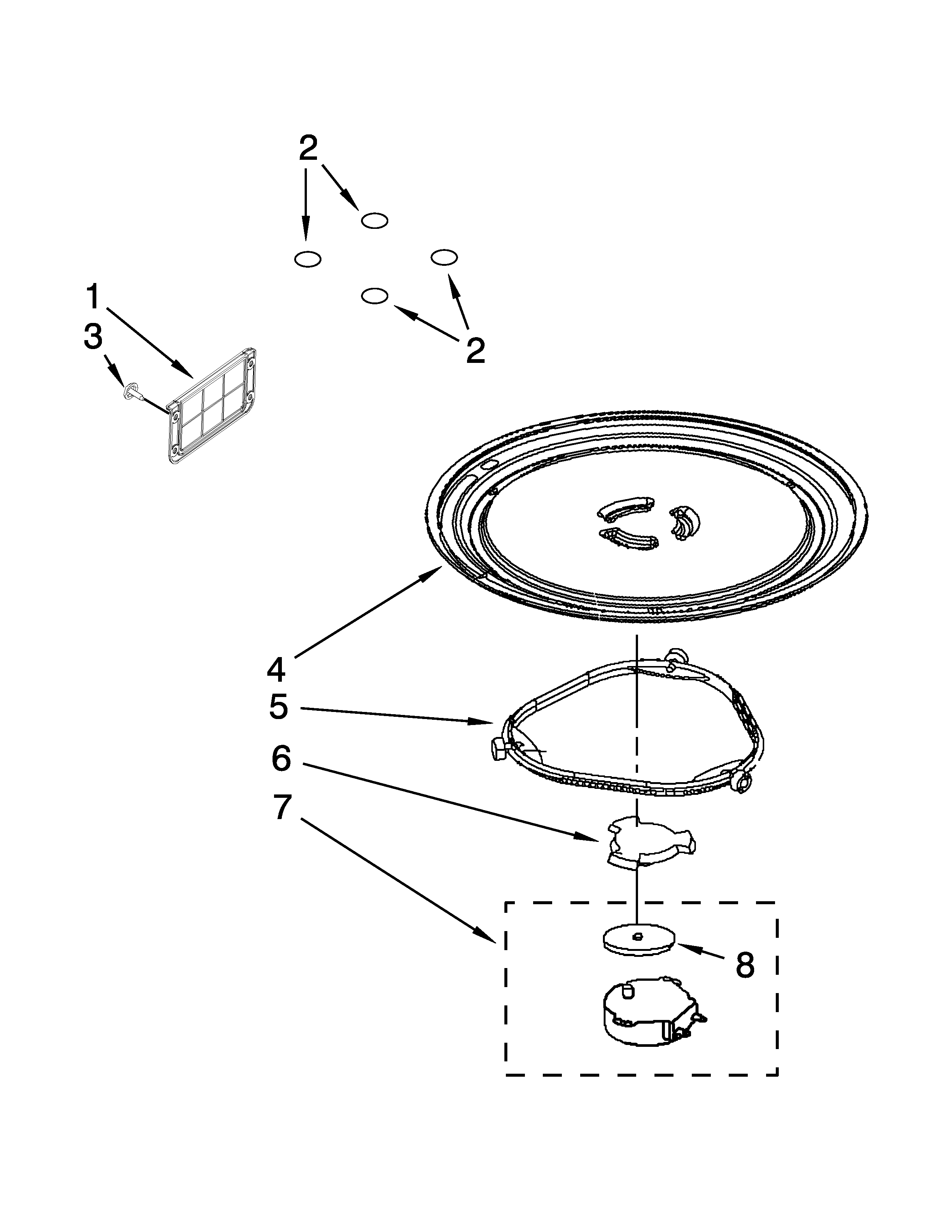 Turntable parts