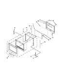 Oven door parts