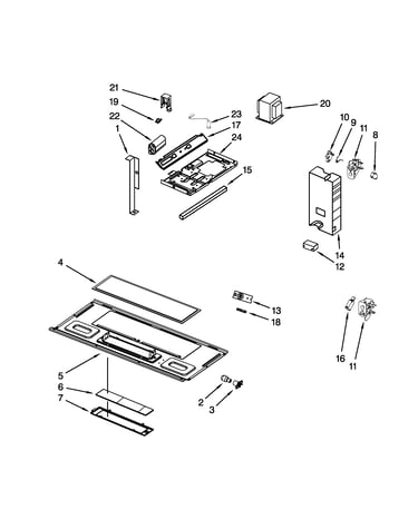 Interior and ventilation parts