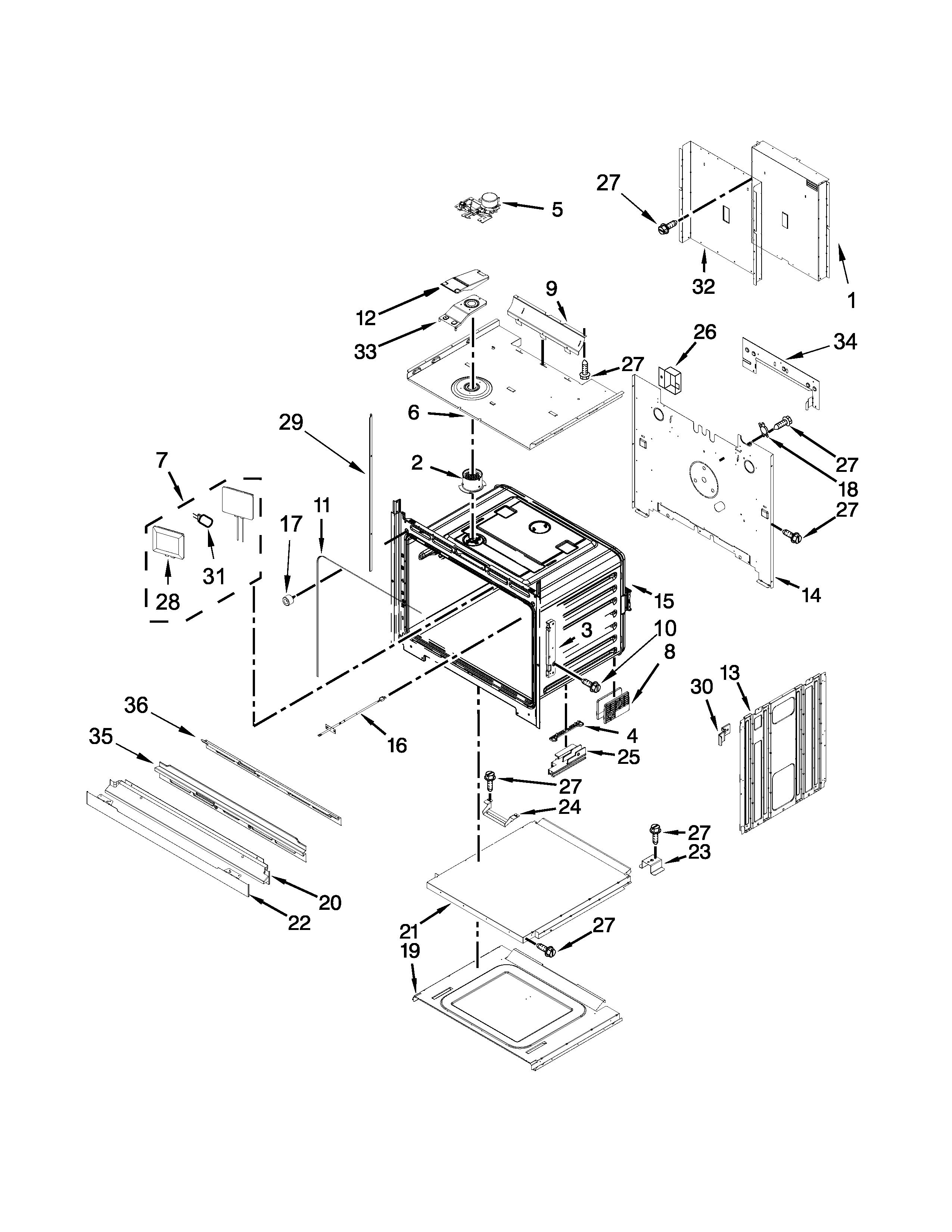 Oven parts