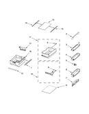 Refrigerator shelf parts