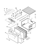 Upper drawer parts