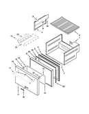 Lower drawer parts