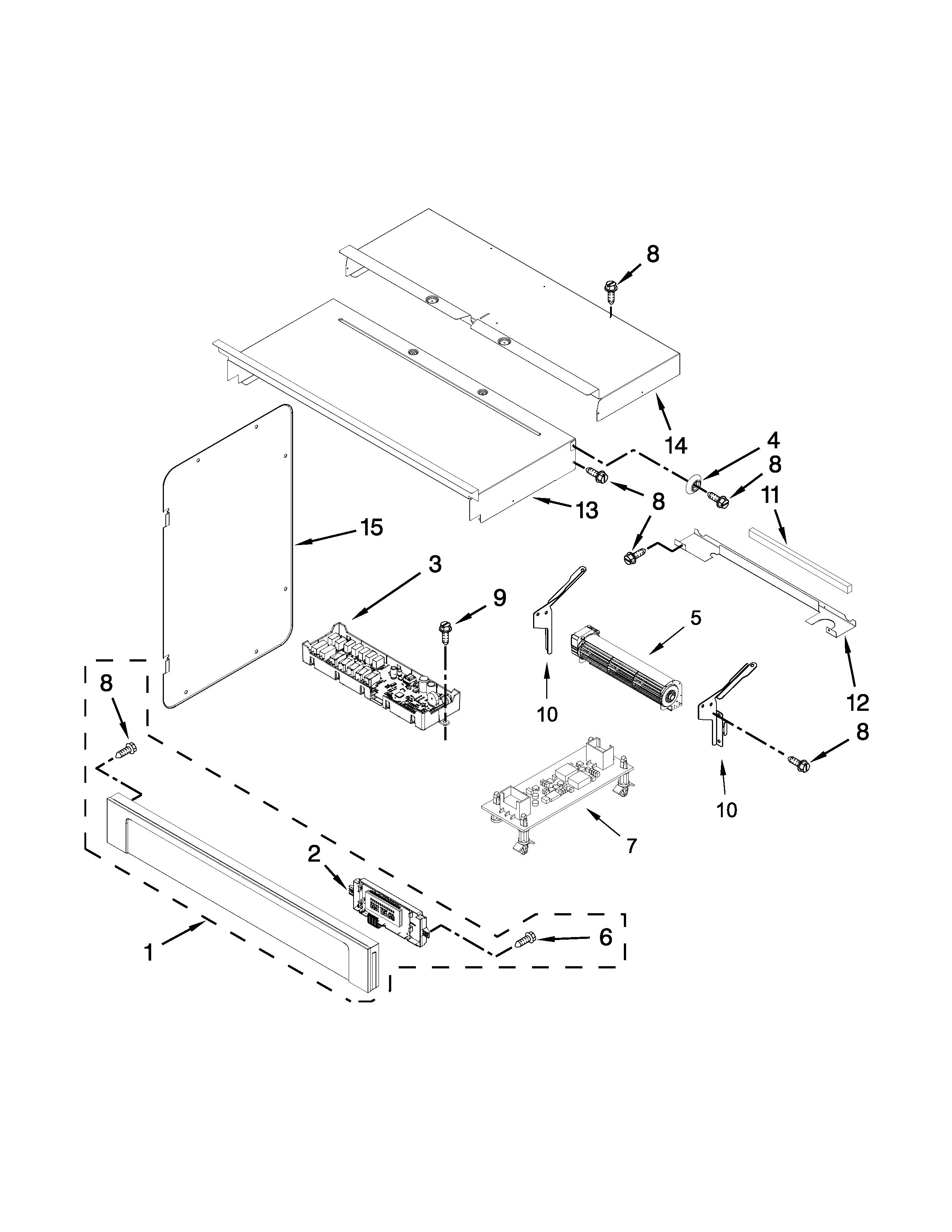 Control panel parts