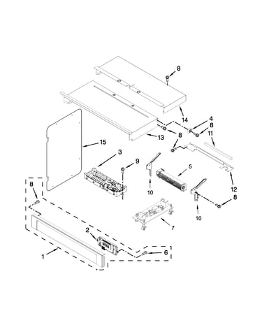 Control panel parts
