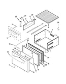 Upper drawer parts