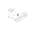 Jenn-Air JDB9200CWP1 control panel and latch parts diagram