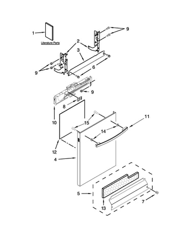Door panel parts