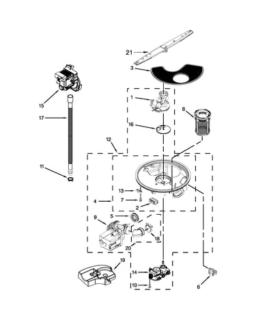 Pump and motor parts