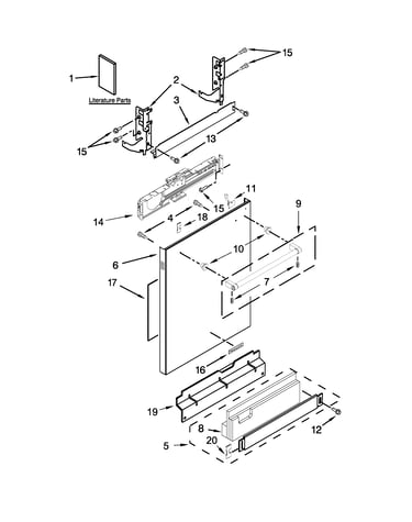 Door and panel parts
