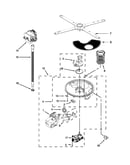 Pump, washarm and motor parts