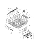 Upper rack and track parts