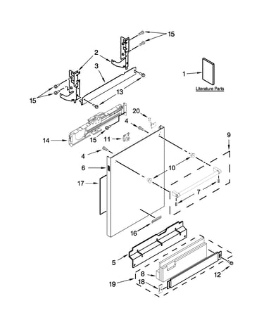 Door and panel parts