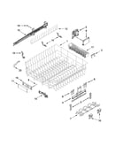 Upper rack and track parts