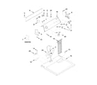 Whirlpool 1CWED4900DW0 top and console parts diagram