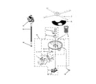 Jenn-Air JDB9200CWS1 pump, washarm and motor parts diagram