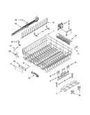 Upper rack and track parts