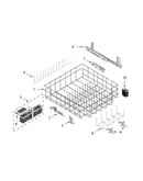 Lower rack and track parts