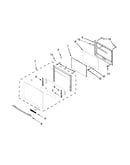 Oven door parts