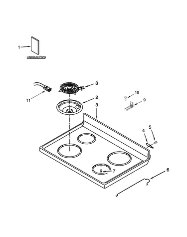 Cooktop parts