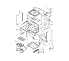 Whirlpool YWFC310S0EW0 chassis parts diagram