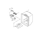 KitchenAid KRBX102EWH00 refrigerator liner parts diagram