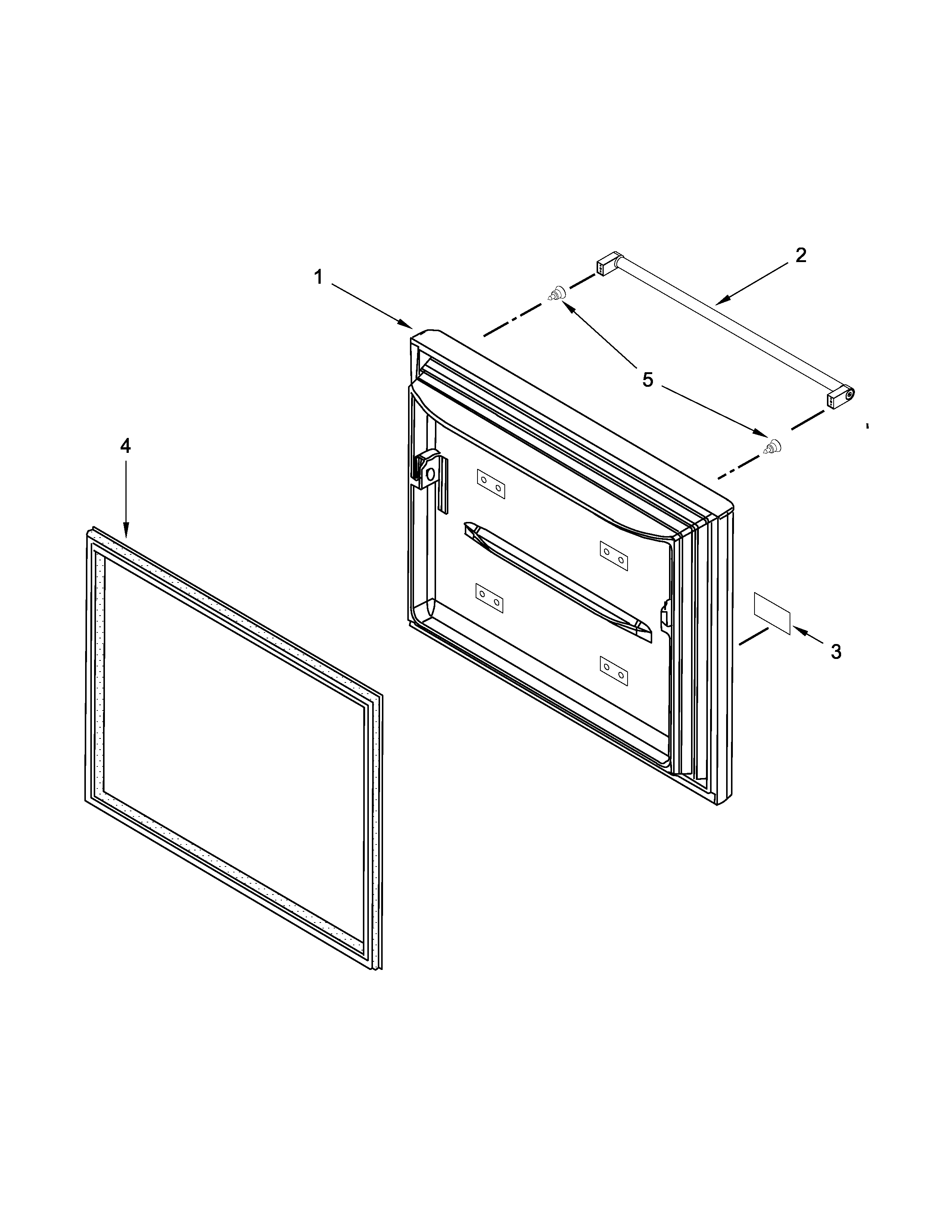 FREEZER DOOR PARTS