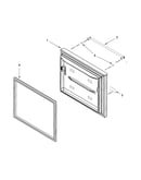 Freezer door parts