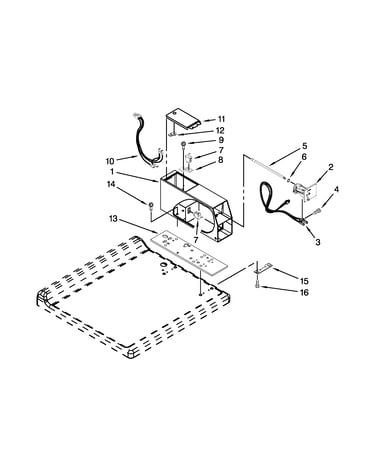 Meter case parts