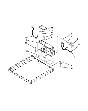 Meter case parts