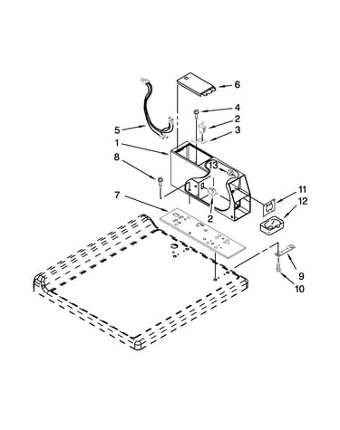 Meter case parts