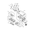 Maytag CHW8990AW0 dispenser parts diagram