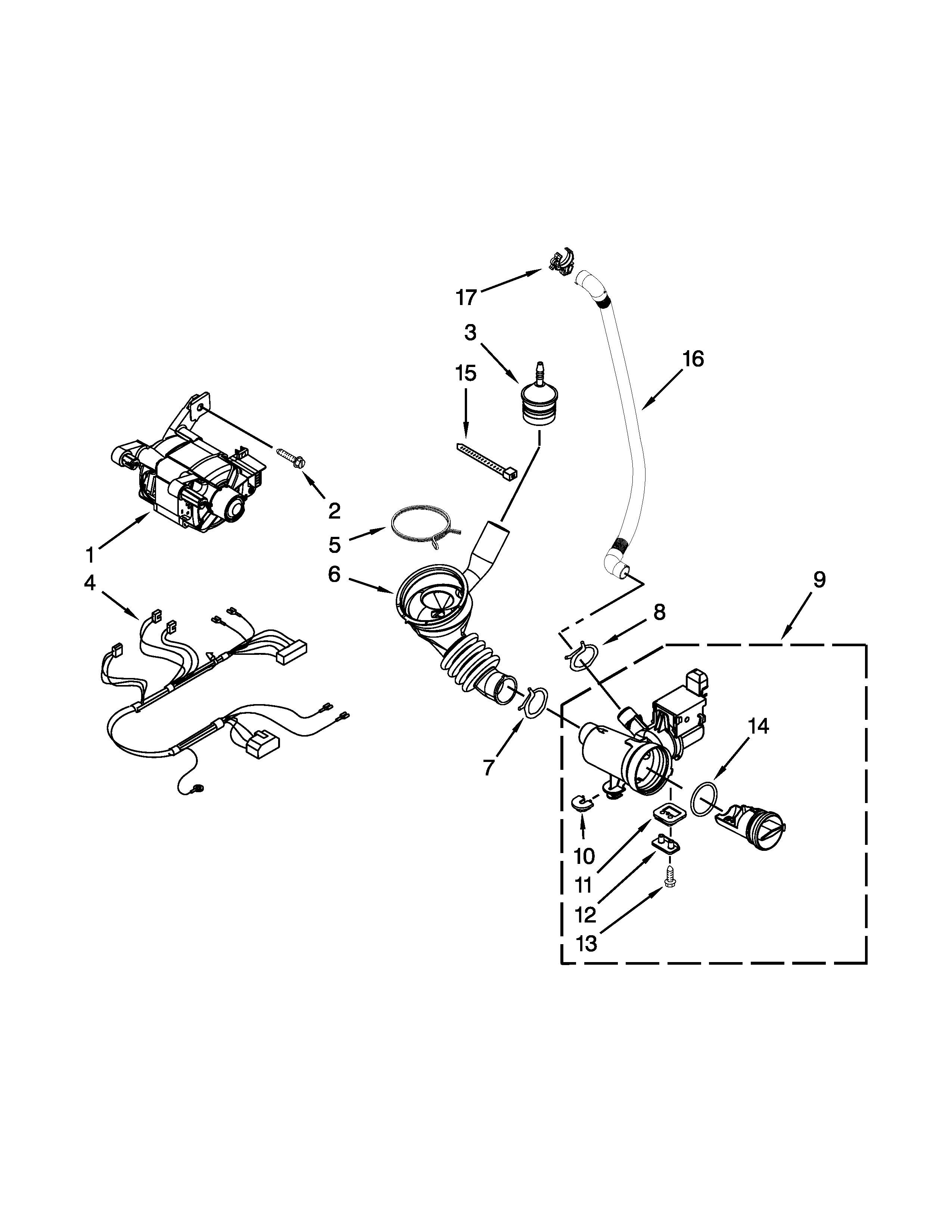Pump and motor parts