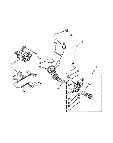 Pump and motor parts